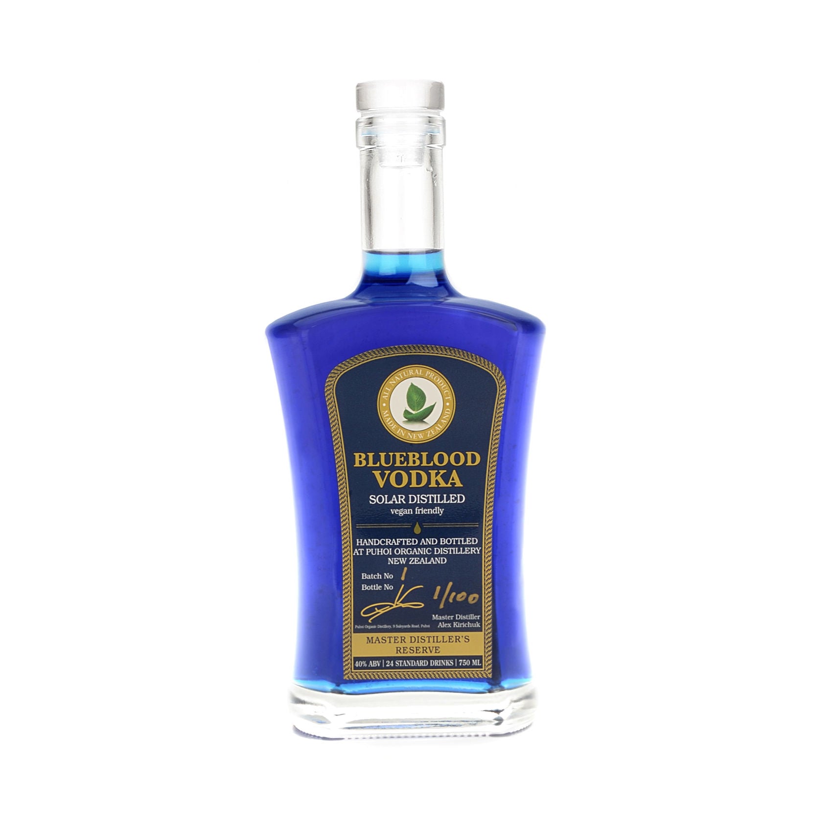 Blueblood Vodka (750ml 40% ABV)