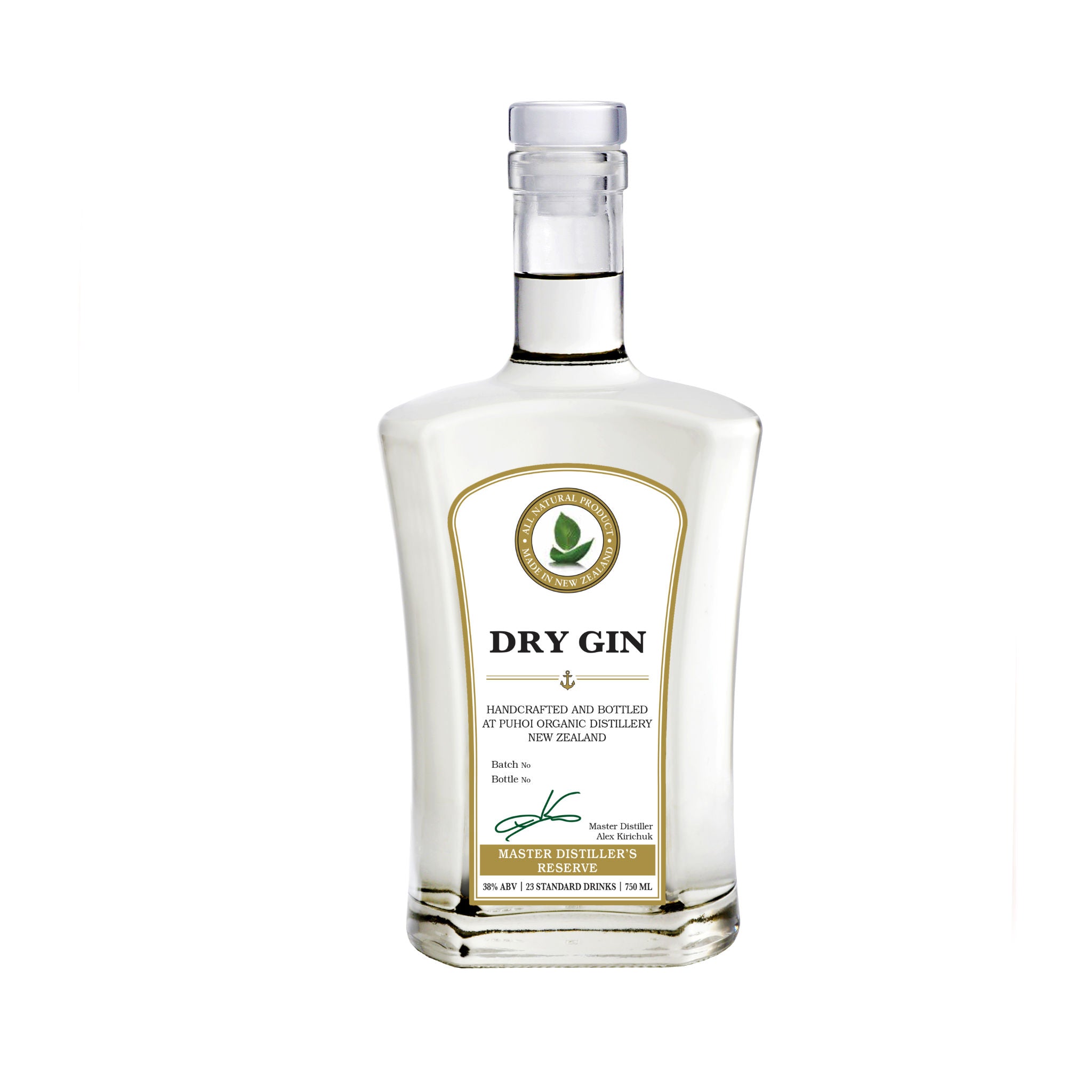 Dry Gin (750ml 38% ABV)