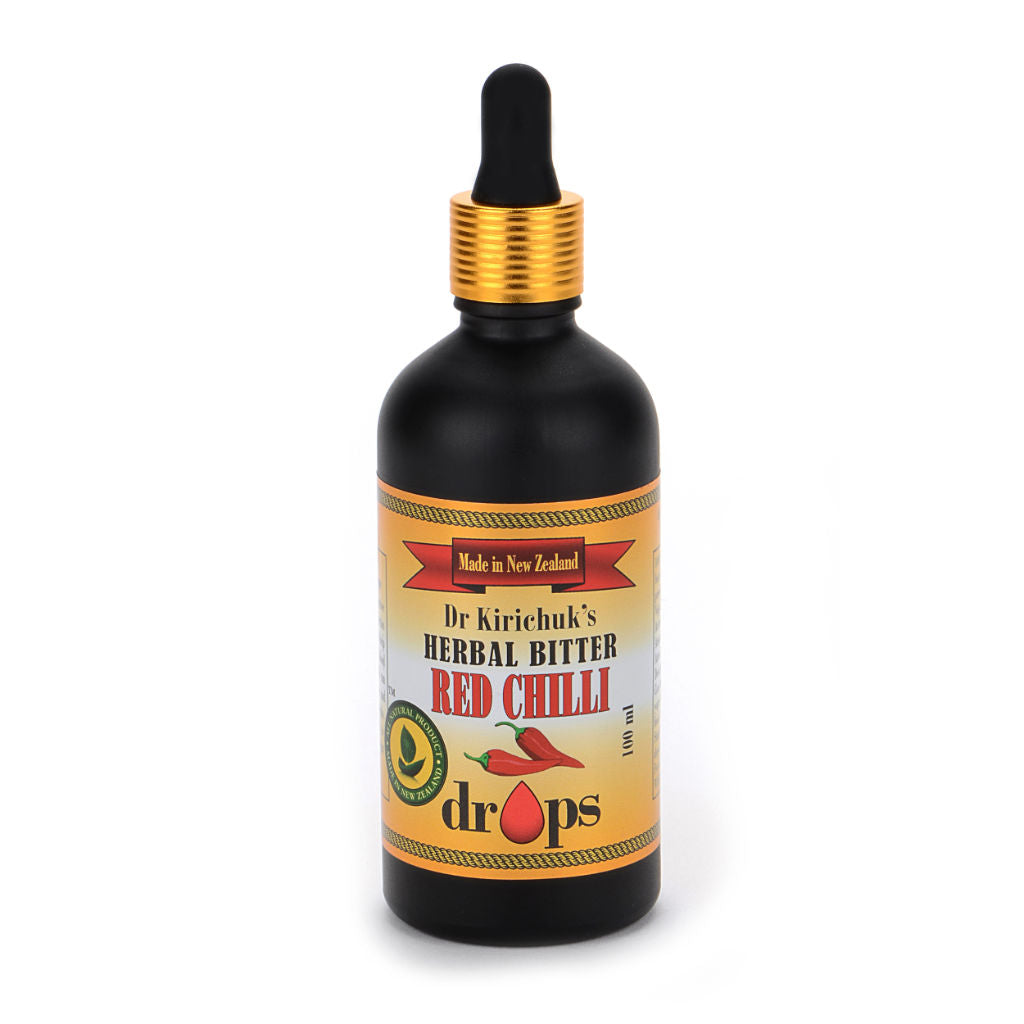 Red Chilli Drops 100ml (Herbal Bitter)