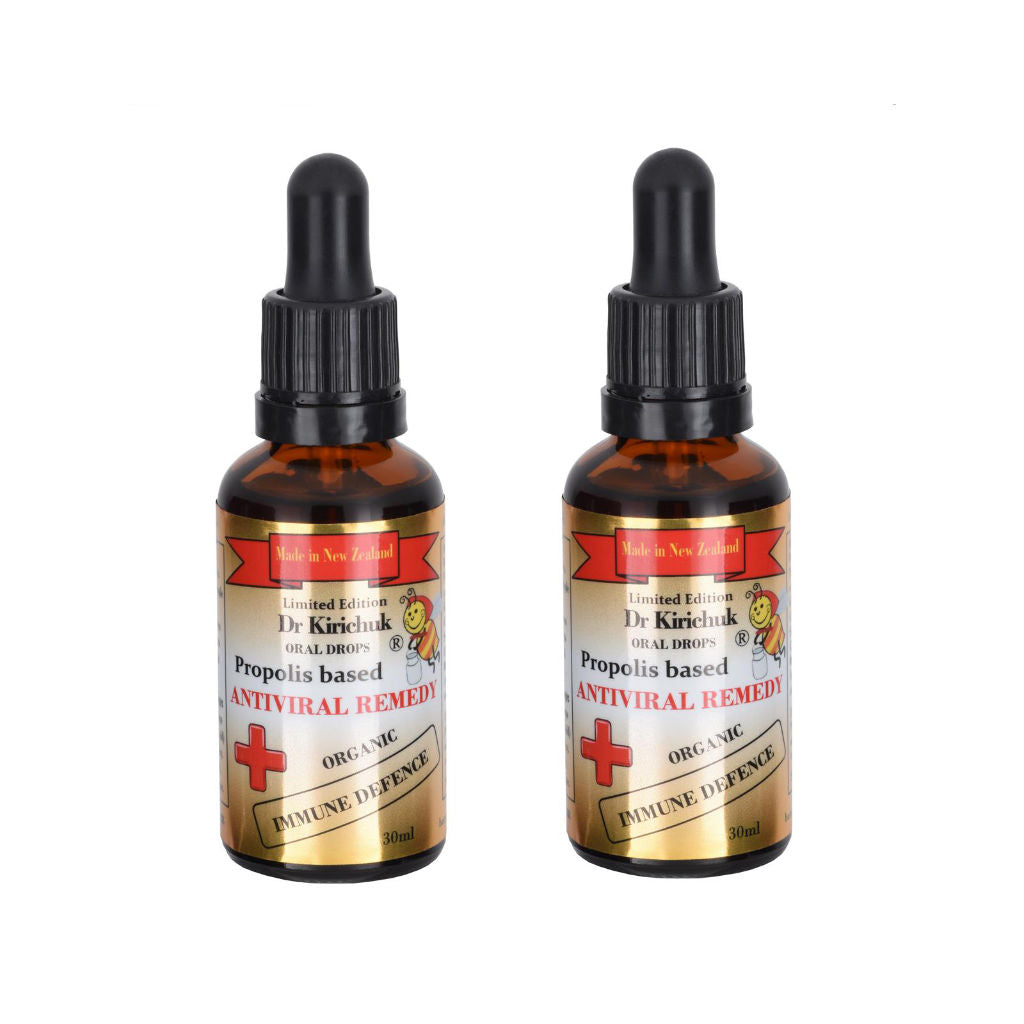 Organic Antiviral Oral Drops 30ml x 2 bottles