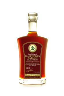 oak-matured-raspberry-amaro-artisan-aromatic-bitter-liqueur-all-natural-alternative-and-substitute-to-campari-solar-distilled-limited-edition-handcrafted-in-small-batches-in-puhoi-new-zealand-near-puhoi-valley-cheese